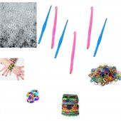 Hayal Sepeti Lastik Bileklik Yapma yedek Tığ 3adet ve yedek kanca 10ad. - 1