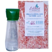 Tuz Karabiber Değirmenli Cam Tuzluklu Pembe Himalaya Tuzu 250GR - 3