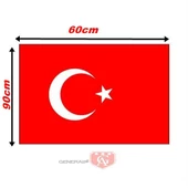 Türk bayrağı 1.sınıf 60-90cm - 2