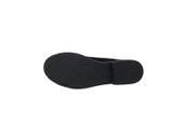 Zerhan 2401 Kadın Siyah Bağcıklı Oxford Süet Ayakkabı - 5