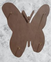 Hobi ADN 90261 Dekoratif Pano Anahtarlık Ahşap MDF HAM CNC Kesim MODEL El Yapım - 5