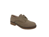 Zerhan 2401 Kadın Kum Bağcıklı Oxford Süet Ayakkabı - 2