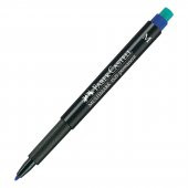 Faber-Castell Permanent Asetat Kalemi Mavi M Uç 10 Lu Kutu - 5
