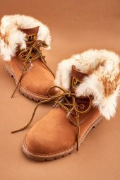 Caterpillar UTAH FUR 015Z101184 Kadın Hakiki Deri Bot Sundance 36-40 - 1