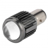 Otomobil Araç Motosiklet Mercekli Far Ampulü Led Far Çift Renk Sarı-Beyaz CSP Led Lamba Delici Yayıcı S2 Uzun Kısa 1 Adet BA20D H6 - 3