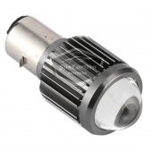 Otomobil Araç Motosiklet Mercekli Far Ampulü Led Far Çift Renk Sarı-Beyaz CSP Led Lamba Delici Yayıcı S2 Uzun Kısa 1 Adet BA20D H6 - 9