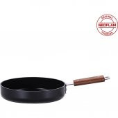 NEOFLAM BIEN ALÜMİNYUM DÖKÜM TAVA SİYAH 24 CM - 1