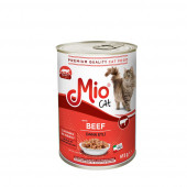 Yaş Mama - Mio 415 Gr Kedi - Dana Etli 5 Adet - 1