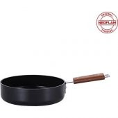 NEOFLAM BIEN ALÜMİNYUM DÖKÜM WOK TAVA  SİYAH 24 CM - 1