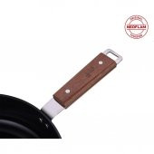 NEOFLAM BIEN ALÜMİNYUM DÖKÜM WOK TAVA  SİYAH 24 CM - 6