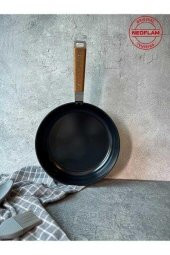 NEOFLAM BIEN ALÜMİNYUM DÖKÜM WOK TAVA  SİYAH 24 CM - 7