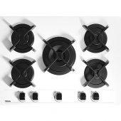 Teka Gbc 75030 Kbc Wh (E5) Beyaz Cam Ankastre Ocak - 1