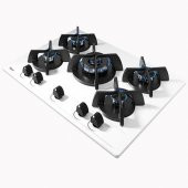 Teka Gbc 75030 Kbc Wh (E5) Beyaz Cam Ankastre Ocak - 4