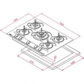 Teka Gbc 75030 Kbc Wh (E5) Beyaz Cam Ankastre Ocak - 9