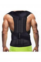 Çift Balenli Dik Durmayı Sağlayan Sırt Omuz Bel Korsesi Unisex Kamburluk Önleyici Dik Duruş Korsesi - 1