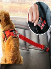 Evcil Hayvan Kedi - Köpek Araç Emniyet Kemeri 2 Adet KÖPEĞİNİZİTUTUN - 1