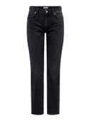 ONLY Bayan Boru Paça Siyah Renk Kot Pantolon 15301779 thumbnail 1