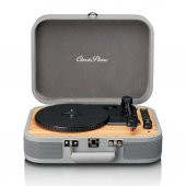 Lenco Classic Phono TT-116 GY Gri Hoparlörlü Bluetoothlu Pikap Plak Çalar USBli MP3e Kayıt Özellikli - 1