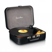 Lenco Classic Phono TT-116 BK Siyah Hoparlörlü Bluetoothlu Pikap Plak Çalar USBli MP3e Kayıt Özellikli - 2