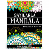 Sayılarla Mandala Boyama Kitabı - 1