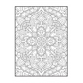Sayılarla Mandala Boyama Kitabı - 4