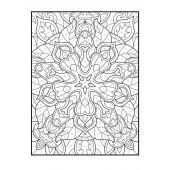 Sayılarla Mandala Boyama Kitabı - 7