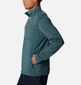 Columbia Sweater Weather™ Erkek Tam Fermuarlı Polar Üst Yeşil AO9710-414 - 3