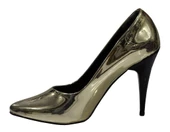 /nna 2410 Altın Rugan Steletto Bayan Ayakkabı thumbnail 3