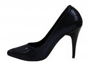 /nna 2410 Lacivert Simli Steletto Bayan Ayakkabı thumbnail 2