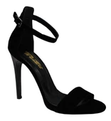 Punto 448009 Yazlık Fashion Tek Bant Topuklu Sandalet Ayakkabı - 2