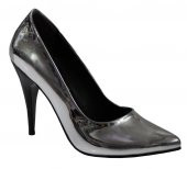 /nna 2410 Lame parlak Steletto Bayan Ayakkabı thumbnail 1