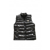 Moncler Unisex Siyah Parlak Yelek - 3
