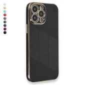 iPhone 15 Pro Kılıf Luxury Seri Kamera Korumalı Silikon Kapak - 1