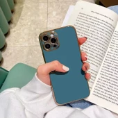 iPhone 15 Pro Kılıf Luxury Seri Kamera Korumalı Silikon Kapak - 5