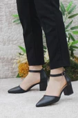 Mehmet Mete 422 Fashion Kalın Topuklu Kadın Ayakkabı - 4
