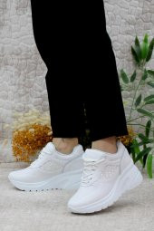 Mehmet Mete 185 Anatomik Dolgu Taban Kadın Spor Ayakkabı thumbnail 4