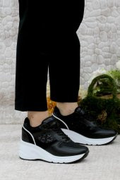 Mehmet Mete 185 Anatomik Dolgu Taban Kadın Spor Ayakkabı thumbnail 6