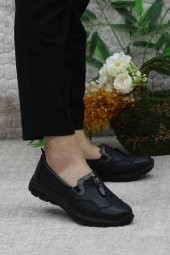 Mehmet Mete 32024 Anatomik Hafif Rahat Hakiki Deri Kadın Ayakkabı thumbnail 1