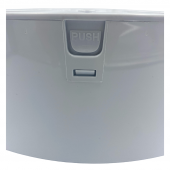 Damla Mini Jumbo Tuvalet Kağıdı Dispenseri Beyaz - 3