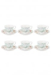 Tantitoni Kahve Takımı New Bone 6 Kişilik Spring (berrygy20t007sp) - 2