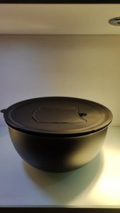 Tantitoni Çelik Siyah Karıştırma Kabı 24 Cm - 1