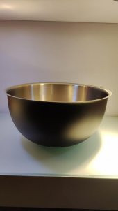 Tantitoni Çelik Siyah Karıştırma Kabı 24 Cm - 2