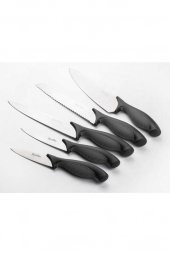 Akrilik Bloklu 6 Parça Bıçak Seti - 2