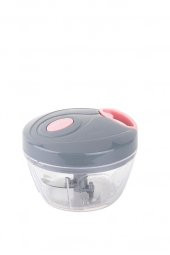 Tantitoni Açık Pembe Gri Küçük Pratik Doğrayıcı - 375 Ml - 1