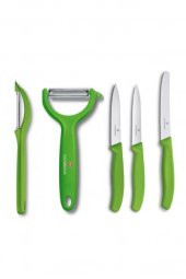 VICTORINOX Yeşil 5 Li Soyma Ve Soyacak Seti - 1