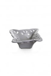 Ultraform Porselen Delikli Yıldız Kase Std 7 cm - 1