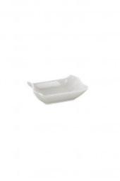 Porselen Kıvrımlı Sosluk Std 10x7cm - 1