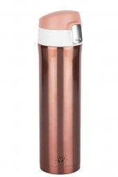 Pembe Rose Gold Paslanmaz Çelik Termos 450ml - 1