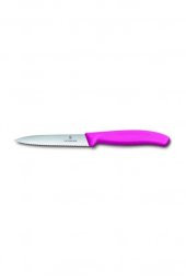 VICTORINOX 6.7736.L5 SwissClassic 10cm Tırtıklı Soyma Bıçağı - 1