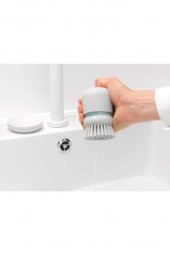 Brabantia Lıght Grey Sabun Hazneli Bulaşık Fırçası - 5